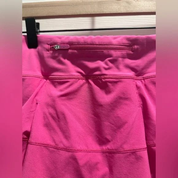 Lululemon Pace Rival Mid Rise Skirt *Tall- Sonic Pink- Size 6 Tall - Picture 9 of 16